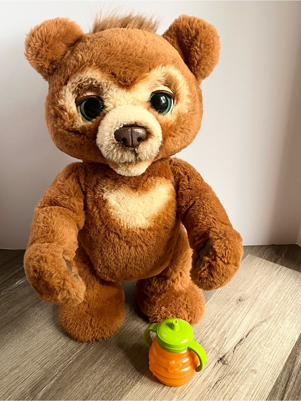 Fur real friends cubby the curious bear animated